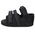 thumbnail image 4 of Cast Post‑op Shoe Toe Walking Boot Shoe Foot Protection Cast Boot for Broken Foot(Black S), 4 of 14