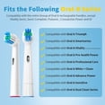 thumbnail image 2 of wqlpp-8 Têtes de Brosse à Dents de Rechange Compatibles avec Brosse à Dents Oral B (Emballage Premium), 2 of 4