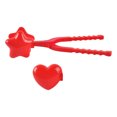 thumbnail image 2 of Teissuly Heart Snowball Maker Winter Plastic Snowball Maker Clip Kids Outdoor Toys, 2 of 8
