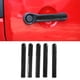 thumbnail image 5 of 5pcs Carbon Fiber Texture Door Handle Trim Strips Fits for Jeep Wrangler JK 2007-2017 4 Doors, 5 of 5