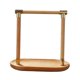 thumbnail image 2 of Bandeja de madera para servir, bandeja de mesa, soporte versátil, bandeja decorativa para organizar regalos, bandeja de madera para postres, aperitivo 23 cm x 10 cm x 22 cm, 2 of 7
