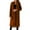 Brown #804, variant on Bovemsi Trench Coats Long Winter For Women Double Breasted Classic Lapel Outerwear Casual Coat Windbreaker Solid Jackets Fall Winter Clothes S