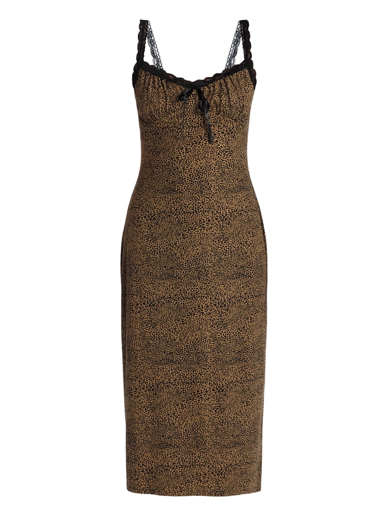 lioness black lace dress Lioness - Loves Divine Midi Lace Overlay Midi Dress main image 1