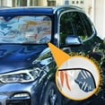 thumbnail image 3 of Yayeee Car Windshield Sun Shade Universal Fit Front Visor Protector, Tropical Jungle Vibes, 3 of 8