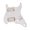 white pearl, variant on Electric Guitar Board Pickguard Pickups with HH Pickup Loaded Prewired for Replacement Parts Guitar Playing Accessories
