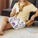 thumbnail image 5 of Fotbe Lavender Flowers Pantalones Cortos de Pijama para Hombre, Ropa de Dormir, Pantalones de Pijama Cortos para Hombre-Large, 5 of 6