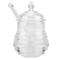 thumbnail image 3 of Pot à Miel, Bouteille de Miel, Transparent 245ml pour Cuisine Maison, 3 of 8