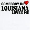 thumbnail image 2 of CafePress - Somebody In Louisiana Loves Me Body Suit - Baby Light Bodysuit, Size Newborn - 24 Months, 2 of 4
