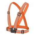 thumbnail image 1 of (Orange) 1-pack - Reflective suspenders/reflective vests for adults and children, 1 of 3