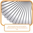thumbnail image 3 of SENSETH 12pcs Stainless Steel Bracelet Blanks for DIY Bracelet Making, 3 of 6