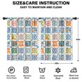 thumbnail image 2 of Pioneer Flower Floral Print Pattern Teens Curtains,Teens Insulated Curtains Set Of 2,Bedroom Essentials,Toddler Room Decor 42"x54", 2 of 5