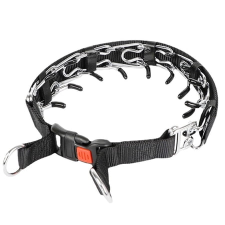 Prong Collar for Dogs Adjustable Dog Training Collar for Small Large Dogs Release No-Pulls Pinch Collar