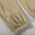 thumbnail image 6 of Womens 2 Piece Sets Hoodie and Sweatpants Jogger Sweatsuits Solid Color Sportswear Cotton Jogging Outfits (M, Beige), 6 of 6