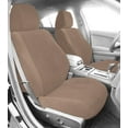 thumbnail image 2 of CalTrend Front Sport Buckets O.E. Velour Seat Covers for 2014-2014 Mini Cooper - BM137-06RS Beige Monarch Insert with Classic Trim, 2 of 3