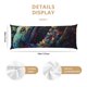 thumbnail image 3 of Fotbe Colorful Patterned Snake Funda para Almohada Corporal con Diseño, Funda de Microfibra Ultrasuave de 20x54 Pulgadas, Ropa de Cama Elegante, 3 of 7