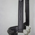 thumbnail image 3 of Derby Originals Premium Raised Padded Fancy Stitch Leather Cattle Show Halter with Matching Chain Lead, 3 of 4