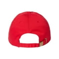 thumbnail image 2 of Atlantis Headwear B02695100 Sustainable Dad Hat, Red - Adjustable Size, 2 of 4