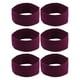 thumbnail image 1 of bandas para la cabeza, bandas para el sudor, banda para la cabeza elástica que absorbe la humedad, para deportes, algodón, rojo vino, 1 of 1