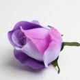 thumbnail image 3 of Paquete Piezas de Flores , Cabezas de Rosas Artificiales, Flores , Suministros DIY Púrpura Macarena cabezas de flores artificiales, 3 of 8