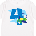 thumbnail image 4 of Inktastic 4th Birthday Airplane Pilot Childs Boys Long Sleeve Toddler T-Shirt, 4 of 5