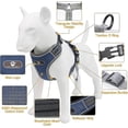 thumbnail image 4 of Anti Pull Dog Harness, Breathable Dog Harness Easy To Put On, Reflective Adjustable Dog Vest, Soft Mesh Comfort, 4 of 5