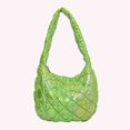 thumbnail image 4 of Para Mujer Acolchada Algodón Acolchado Informal Bolsas para Axilas para Mujer (verde), 4 of 9