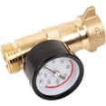 thumbnail image 2 of Brass RV Water Pressure Regulator, Lead Free, Hi-Flow RV Water Regulator with Filter Screen and Gauge for Campers, Travel Trailers, RV Plumbing System, 2 of 5
