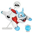 thumbnail image 2 of CocoNut Outdoor: Yeti Racer - 54x36" Snow Sled - Character Shaped Inflatable Winter Tobaggan, Cold Resistant PVC, 200lb Cap, Kids-Teens-Adults 8+, 2 of 7