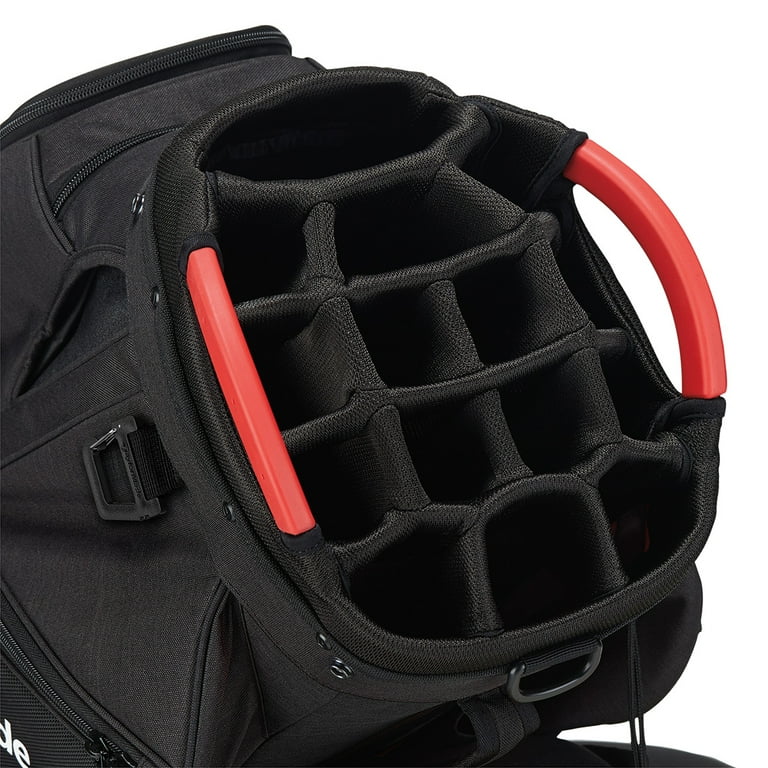 TaylorMade Supreme Cart Bag Black/Red - Walmart.com