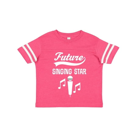 

Inktastic Future Singing Star Childs Music Gift Toddler Boy or Toddler Girl T-Shirt