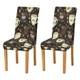 thumbnail image 2 of BZSMCE Chairs Slipcovers Dining Chair Covers Coffee Lovers' Delight Creative Pattern, 2 of 7