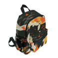 thumbnail image 2 of FORMRS School Backpack with Front Zippered Pocket 12" Student Travel Daypack, Fish Pattern, 2 of 6