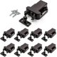 thumbnail image 1 of 8 Pack Push Latchtouch Latch Safe Push Latchrebound Self-locking Deviceopen Catch Lock Drawer, 1 of 5