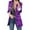 Purple, variant on sususu Womens Blazers for Work Casual,Womens Jackets,Elegant Sequin formal with Lapel Collar and Long Sleeves for Business Attire - Purple