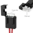 thumbnail image 4 of Car 12V 24V Female Car  Socket to Battery Alligator Crocodile Clips Connector 2FT Car Battery Clamp-on Extension Charge Cable, 4 of 6