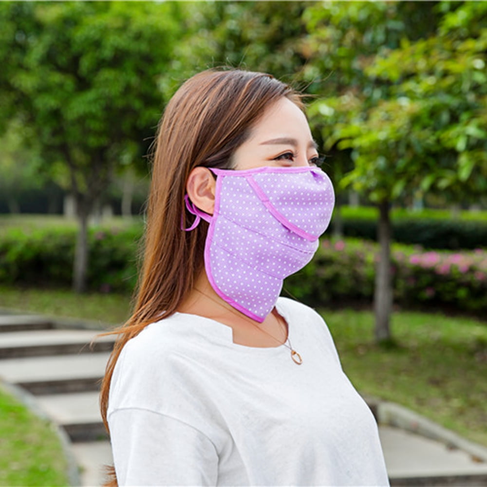 Sun Mask Comfortable Safe Safety Mask Breathable Outdoor Polyester