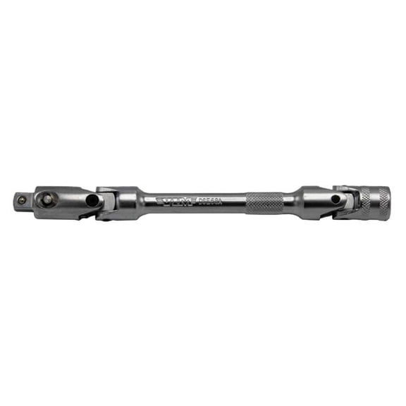 VIM Tools 8 Inch OAL 3/8 Inch Drive Double Joint Universal Locking Extension with Spring-Loaded Male End