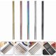 thumbnail image 4 of 5 Pairs of Stainless Steel Chopsticks Colored Metal Chopsticks Nonskid Chopsticks Reusable Chopsticks, 4 of 4