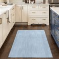Ice Blue Area Rug 2'x3', Country Vintage Minimalist Farmhouse Solid ...