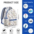 thumbnail image 6 of Stallion Dream Backpack - Waterproof School Bag with Galloping Horse Graphics - Trendy Equestrian Backpack for High School Teens, 6 of 6