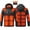 Y1-Black, variant on Heated Jacket for Men Women 2024 Soft Shell Electric Heating Jackets 19 Heating Zones Heated Coat Winter Warm Coats