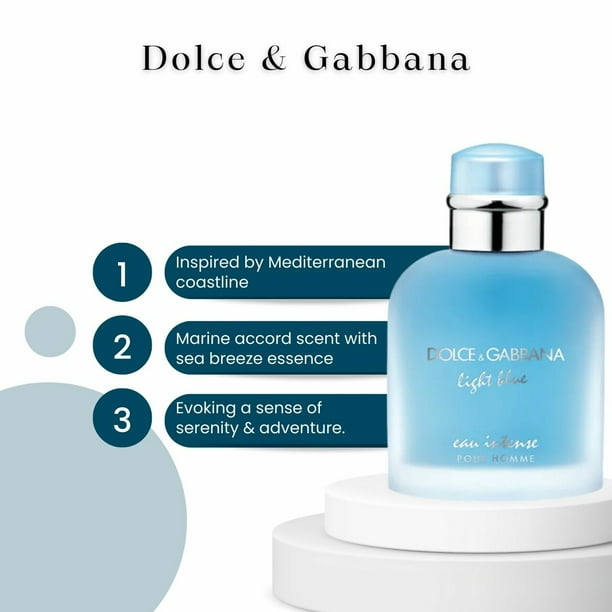 Dolce and gabbana light blue intense for him sales