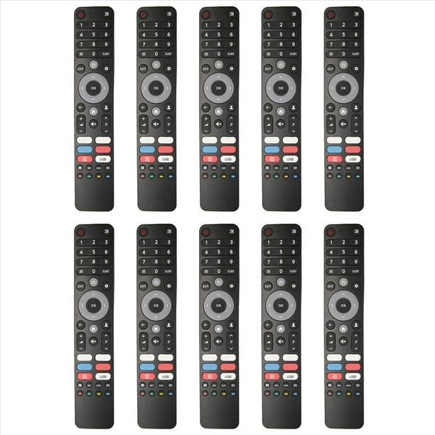 10X Mando A Distancia Universal para Televisores Inteligentes DEXP, , , para Varios Modelos, Infrarrojos