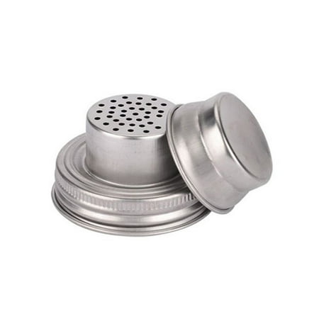 

WindC 1 Set 304 Stainless Steel Cocktail Shaker Lid Eco-friendly Anti-rust Mix Spices Wine Shaker Lid Kitchen Gadgets