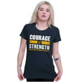 thumbnail image 3 of United States Navy Courage Strength Women's T Shirt Ladies Tee Brisco Brands S, 3 of 5