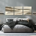 thumbnail image 6 of Epic Art 'Sand and Stone' by Chris Paschke, Acrylic Glass Wall Art, 3 Piece Set, 72" x 24", 6 of 8
