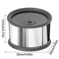 thumbnail image 3 of 4.5L Dog Water Bowl, Stainless Steel Dog Food Bowl , Large Capacity No Spill Dog Water Bowl, Pet Food Bowl for Small, Medium, and Large Dogs, 3 of 7