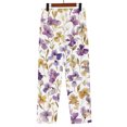 thumbnail image 6 of kaondbfi Summer Linen Pants for Women Wide Leg Pants Loose Pants Pants with and Pockets Casual Pants for Women, 6 of 9