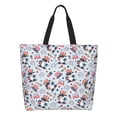 thumbnail image 1 of Balery I Love USA Bolsa Tote Estilo Estético con Cremalleras, Bolsa de Hombro, Bolsa de Compras Grande y Plegable, 1 of 8