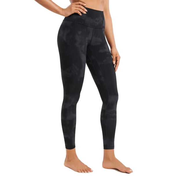 Pantalones CRZ YOGA de Compresión para Yoga de Cintura Alta 25" Negro